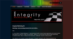 Desktop Screenshot of integritymarketing4u.com
